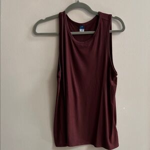 Old Navy Deep Burgundy Tank Top